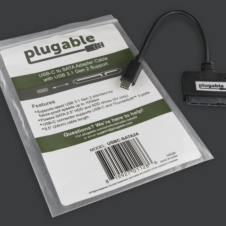 USBC-SATA24 packaging