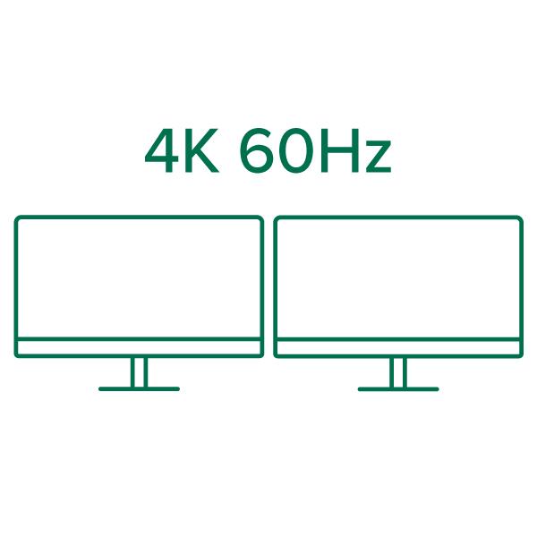 Dual 4K 60hz Displays