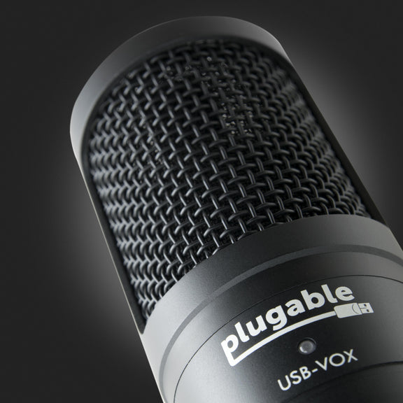 Closeup image of the USB-VOX Microphone