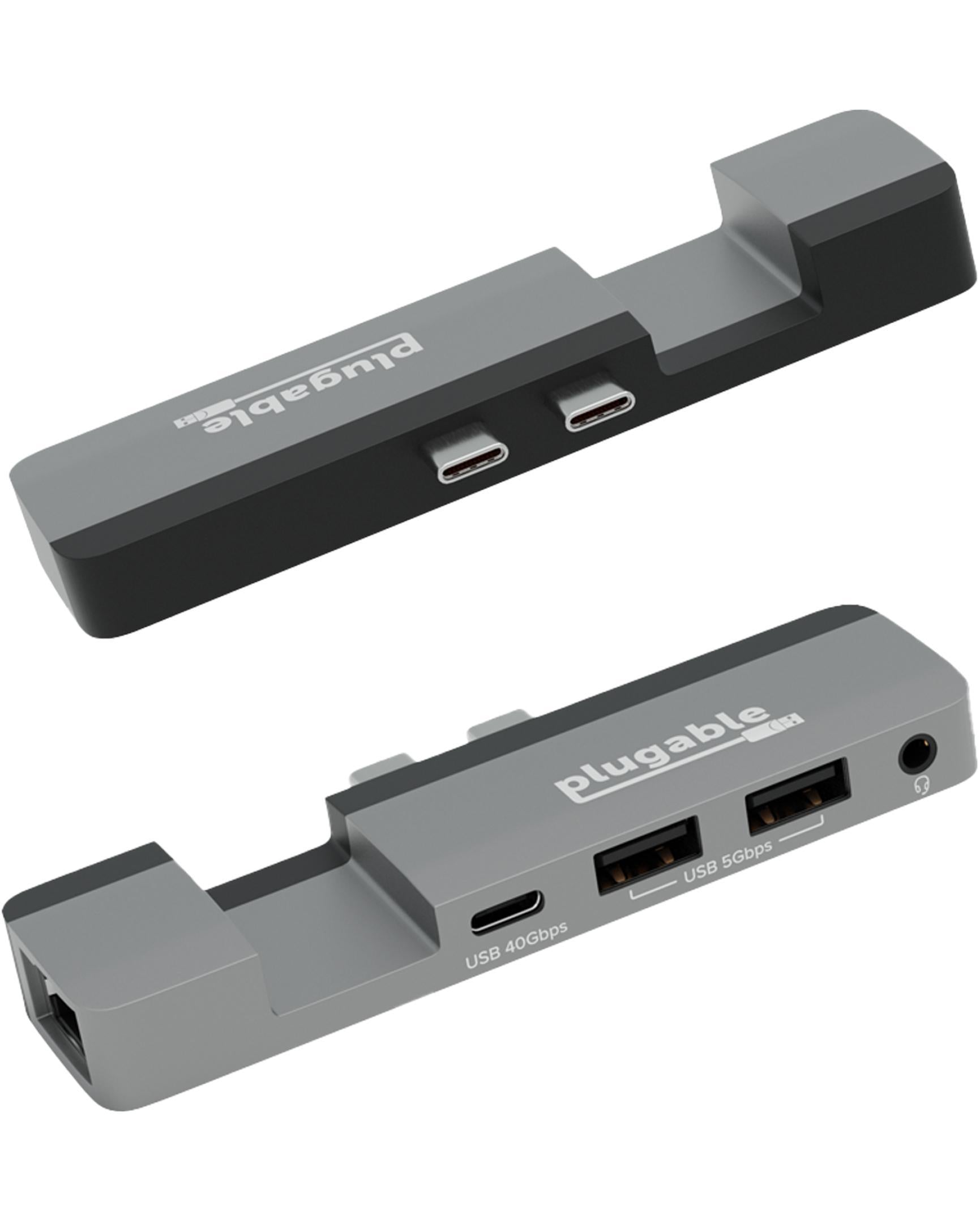 Plugable USB-C 5-in-1 Hub Designed for Apple MagSafe ~ Plugable