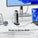 Plugable Thunderbolt™ 4 Docking Station for 4 Monitor Setup, 100W Laptop Charging image 8