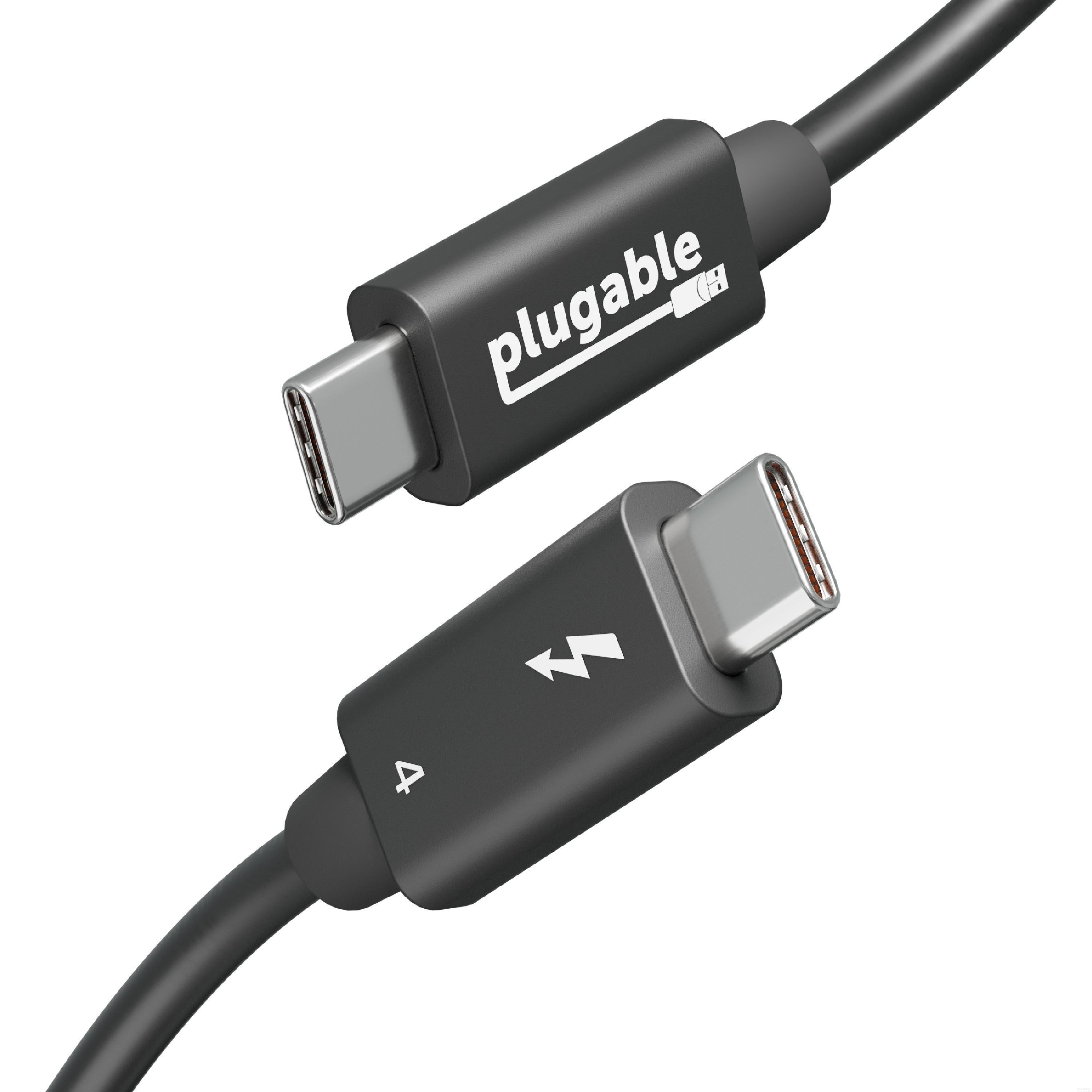 Plugable Thunderbolt 4 240W EPR Cable (3.3ft/1m) – Plugable Technologies