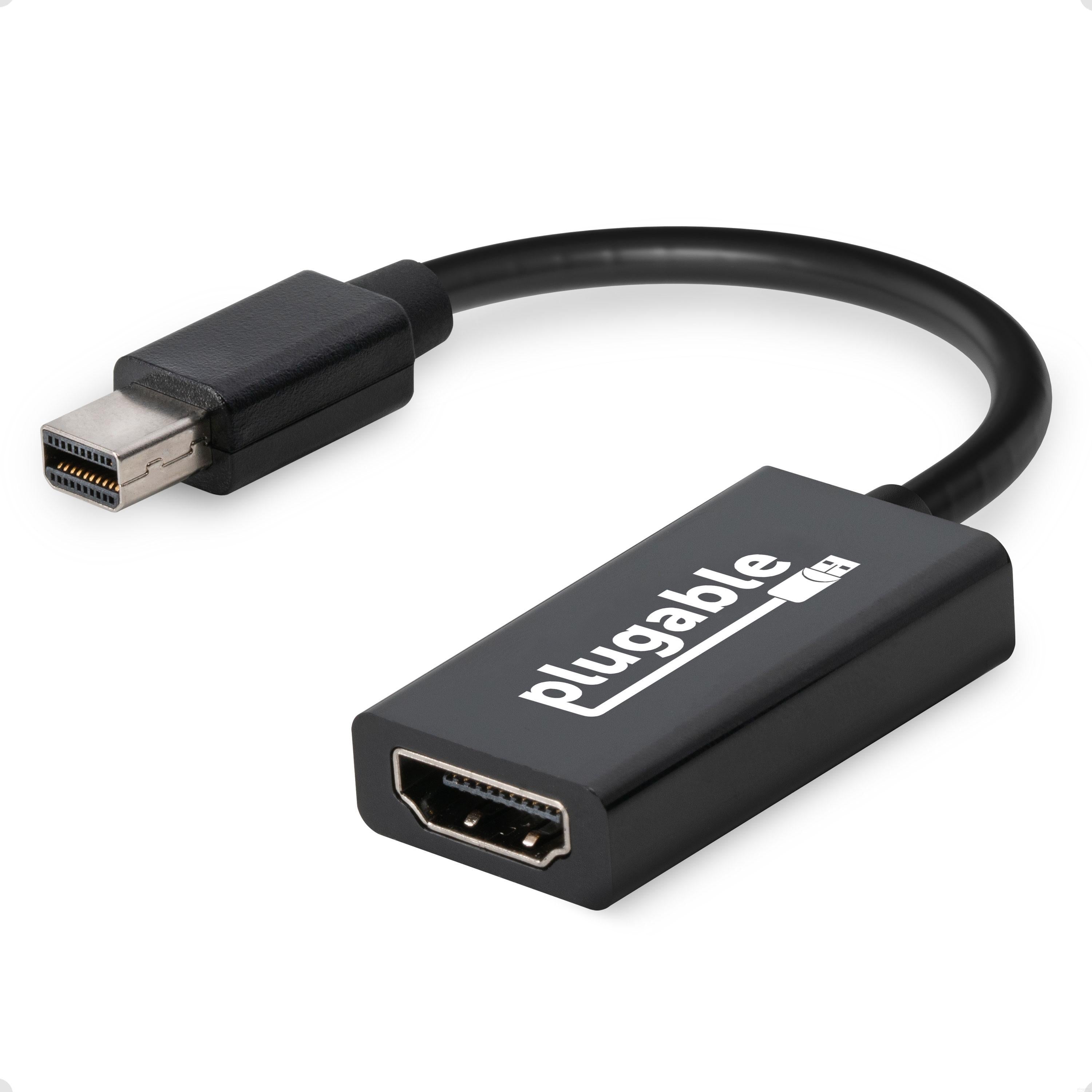 bar I stor skala Bekræftelse Plugable Mini DisplayPort/Thunderbolt™ 2 to HDMI 2.0 Active Adapter –  Plugable Technologies