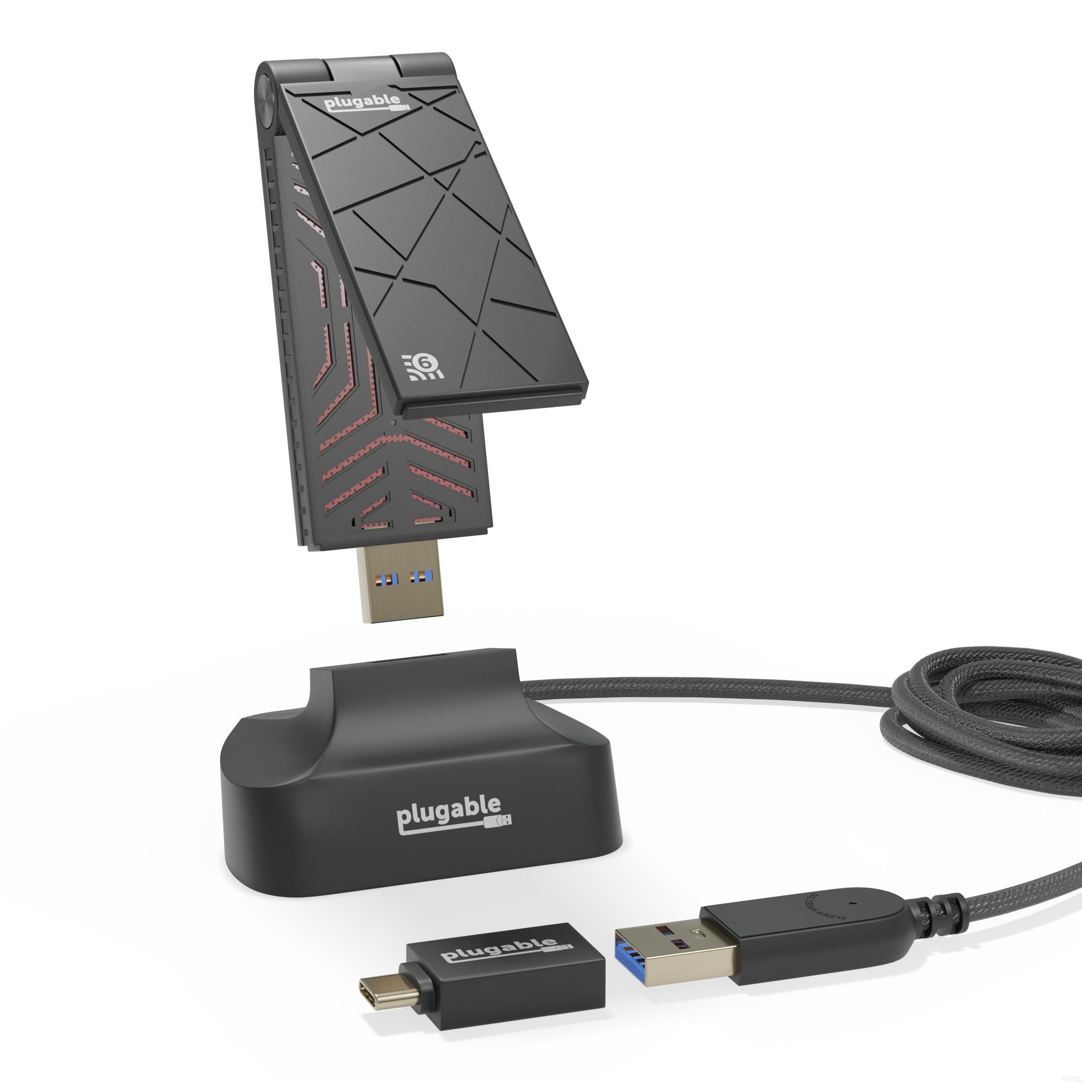 forbrydelse fascisme uhøjtidelig Plugable USB 3.0 Wi-Fi 6 AX1800 Wireless Adapter – Plugable Technologies