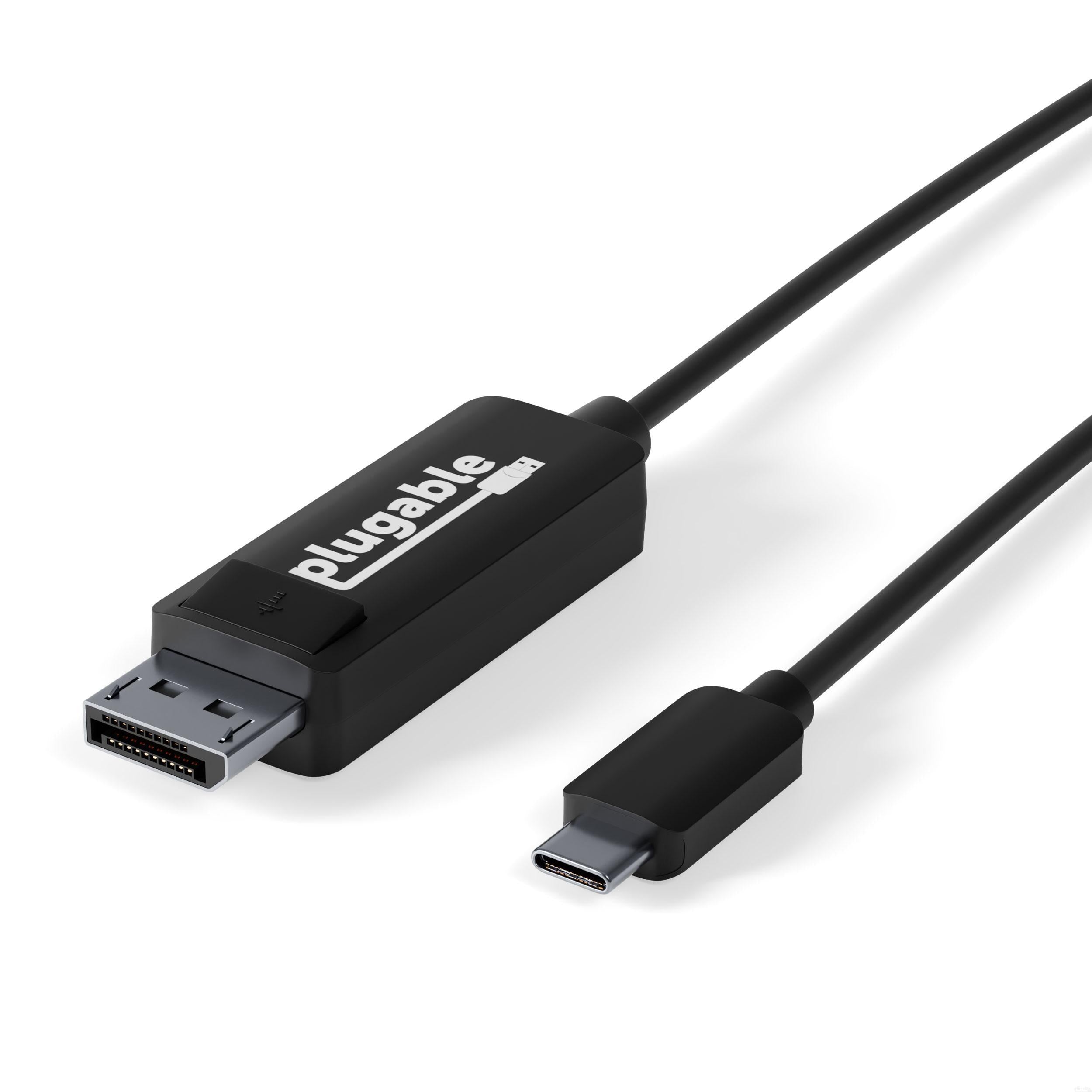 Skære af fleksibel Helt tør Plugable USB 3.1 Type-C to DisplayPort Adapter Cable – Plugable Technologies