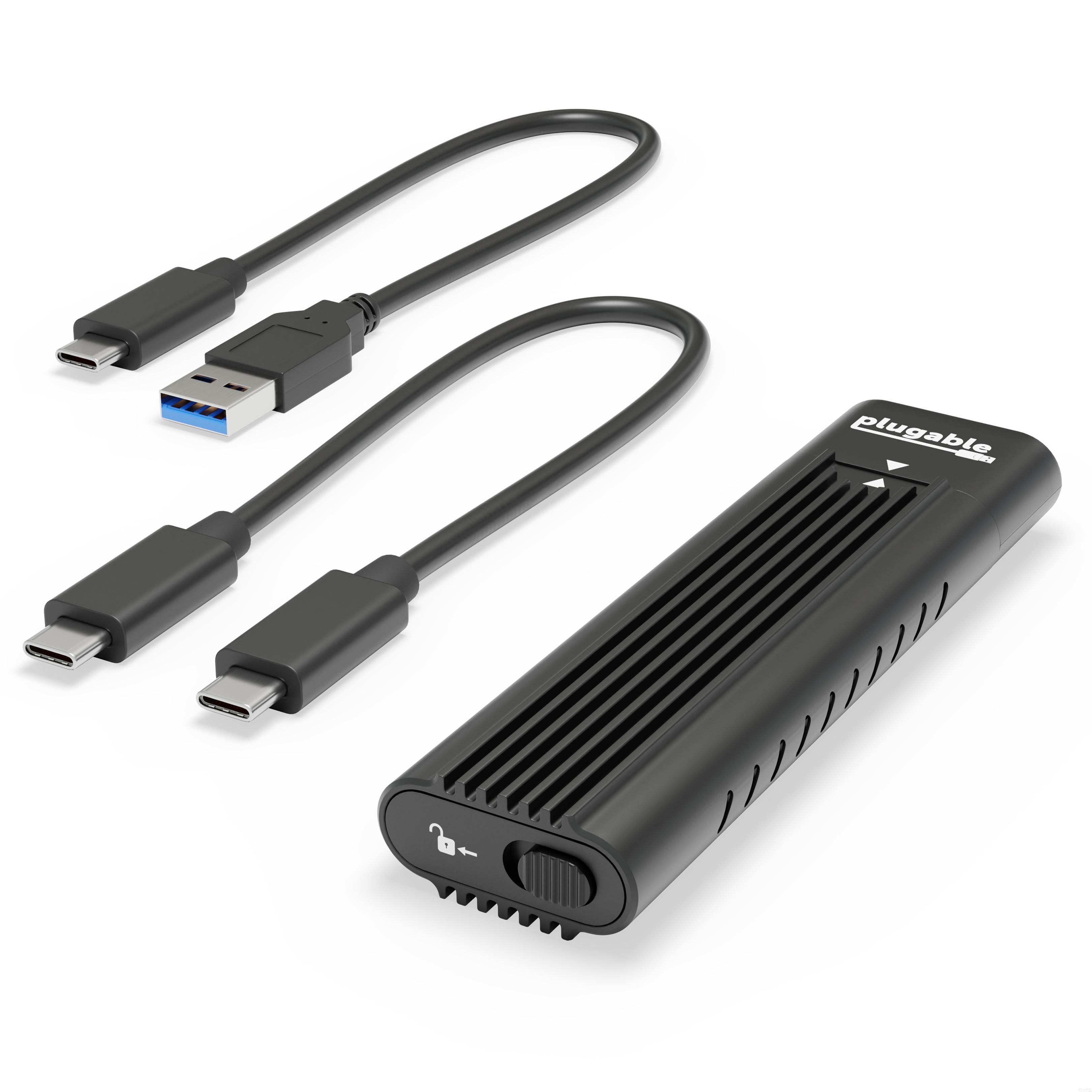 Plugable USB 3.1 Gen 2 Tool-free NVMe Enclosure – Plugable