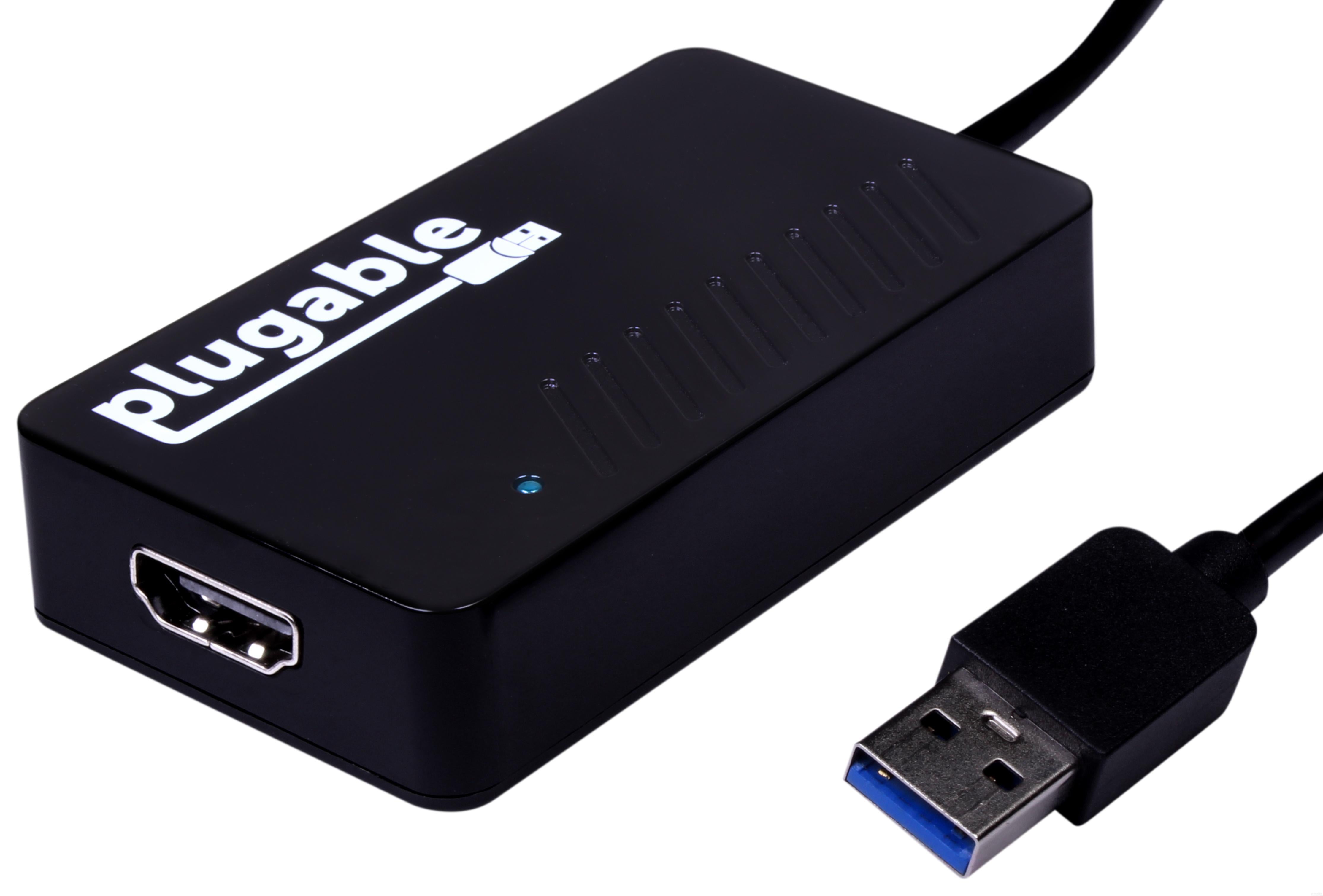 Plugable USB 3.0 to 2K HDMI Video Graphics Adapter with Audio for