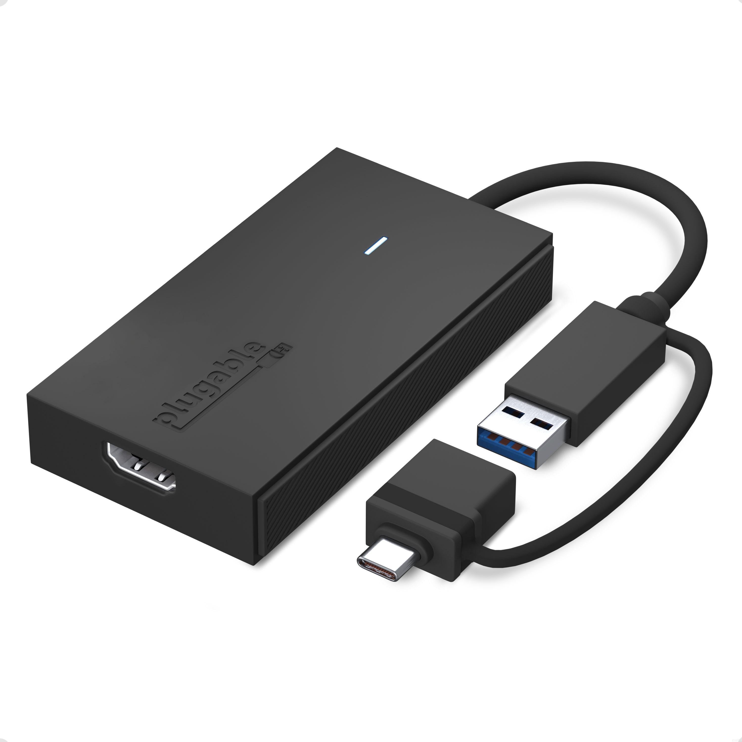 blæse hul trådløs Afsky Plugable USB-C or USB 3.0 to HDMI Adapter – Plugable Technologies