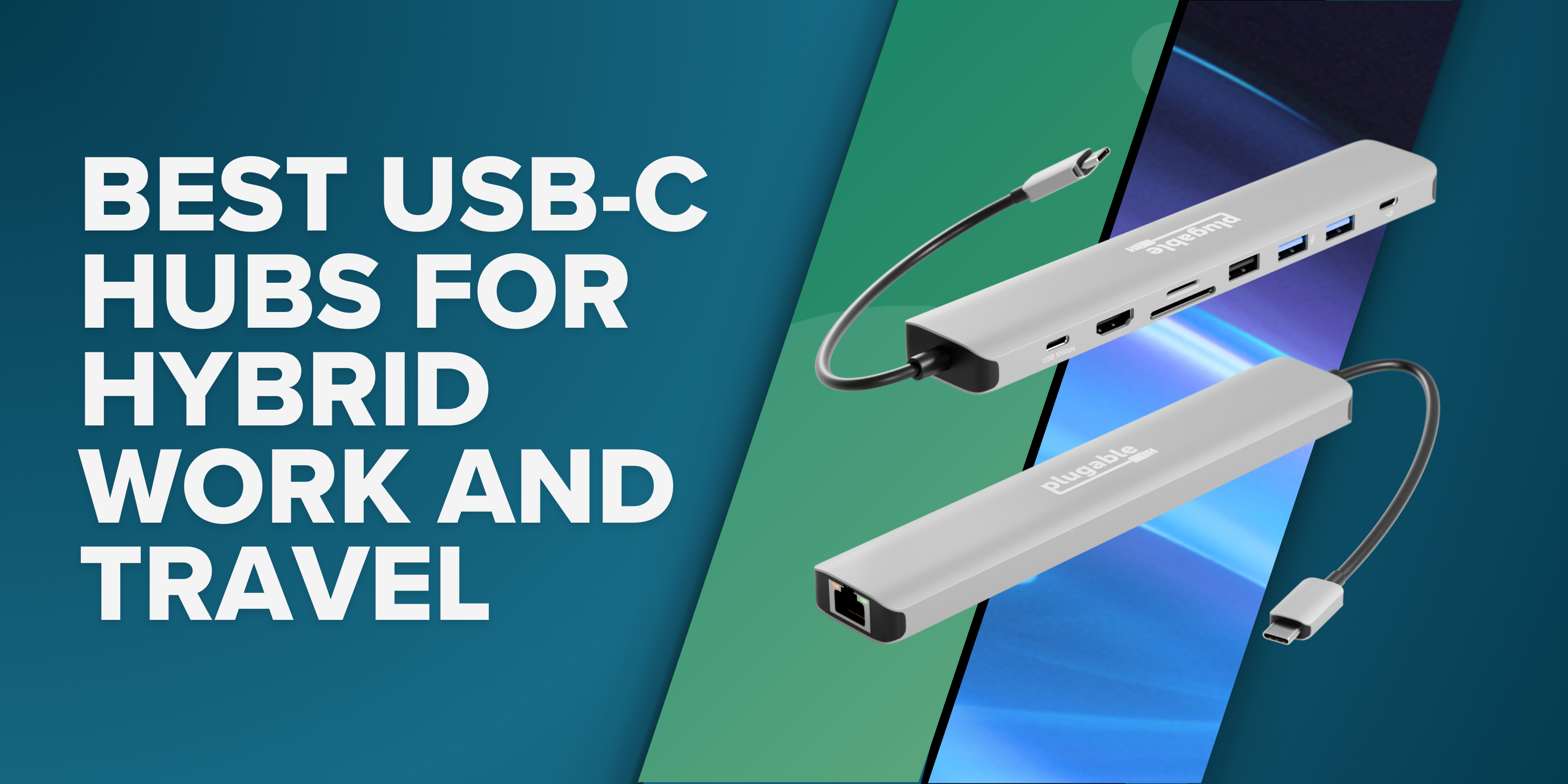 Plugable USB-C Hubs Compare Features for Hybrid Work ~ Plugable ...