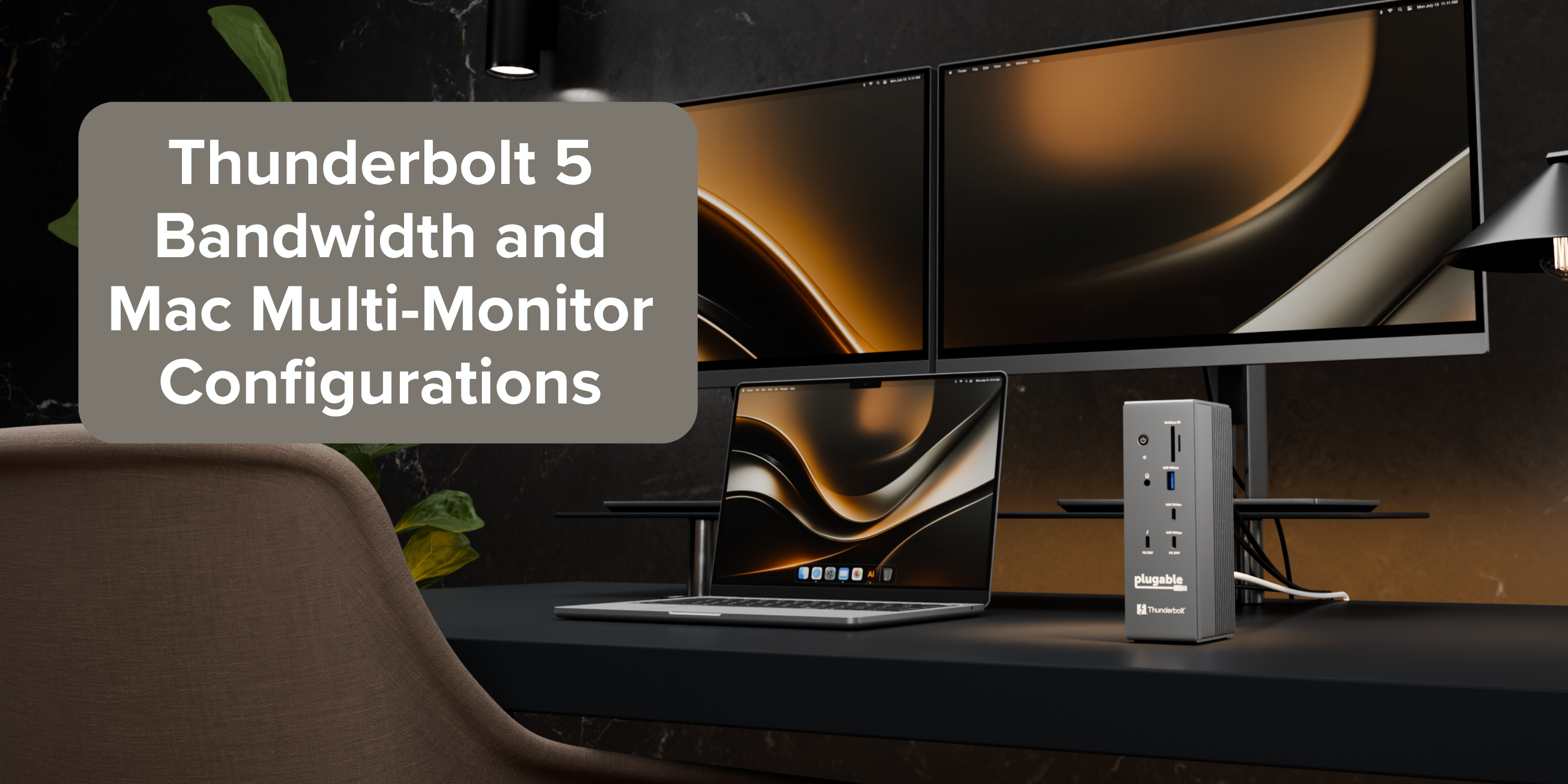 Cnet Optimal Monitor Configurations Understanding Thunderbolt 5 Bandwidth and Mac Multi-Monitor Configurat ...