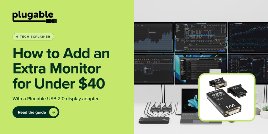 How to Add an Extra Monitor for Under $40
