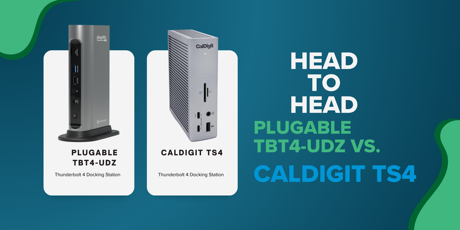 Head-to-Head: Plugable TBT4-UDZ vs. CalDigit TS4