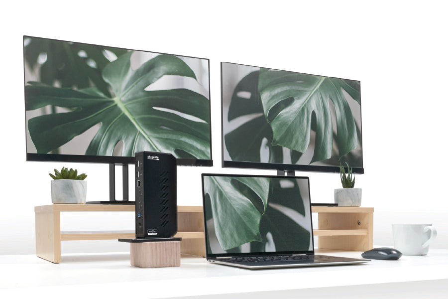 Employee Computer Setup Enticing Employees Back With a Better Desk Setup ~ Plugable Technologies