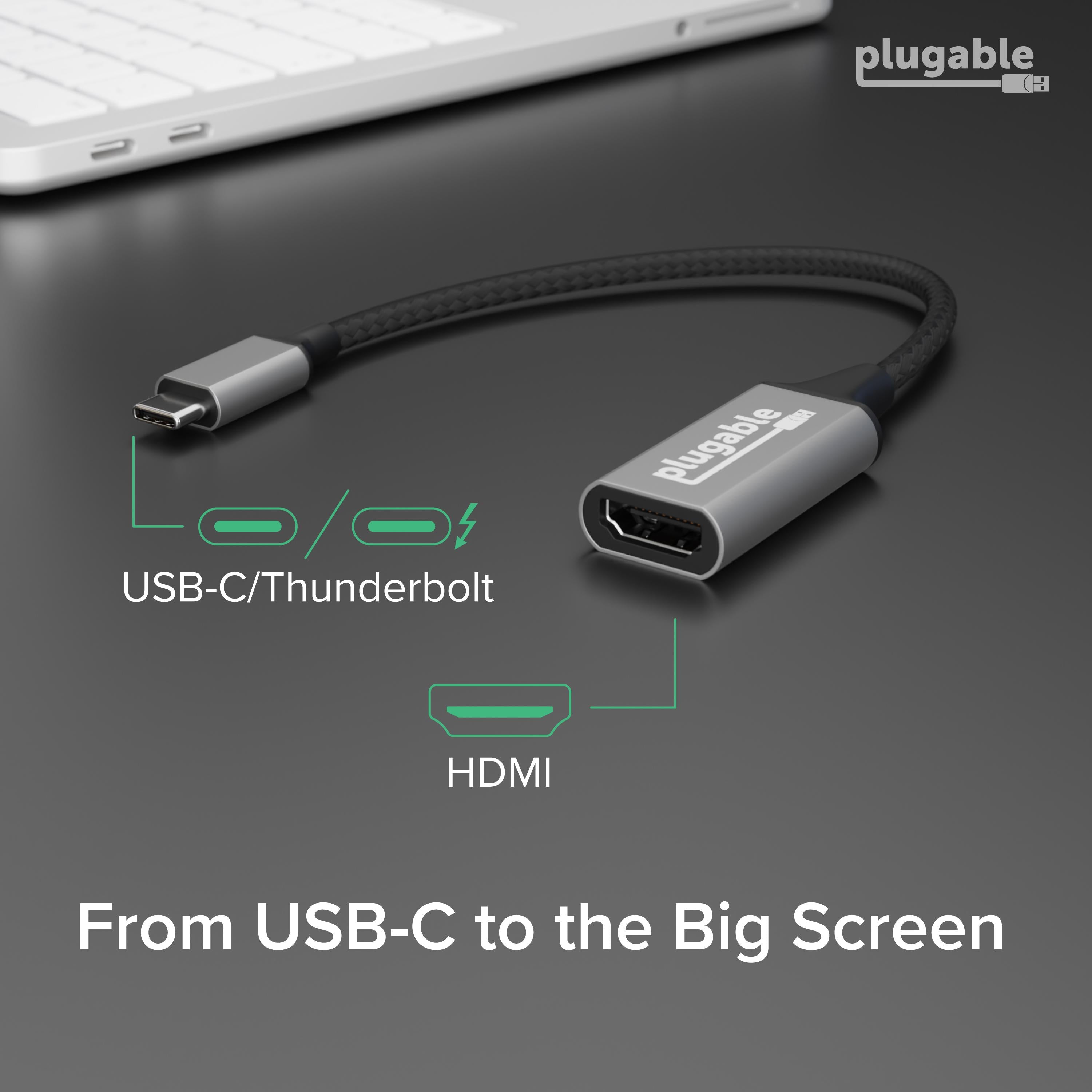 Plugable USB 3.1 Type-C to HDMI 2.0 Adapter ~ Plugable Technologies