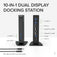 Plugable Universal Docking Station for Dual 4K Monitors image 2