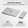 Plugable USB-C Docking Station for Mac, Dual 4K Monitors, 100W Laptop Charging image 3