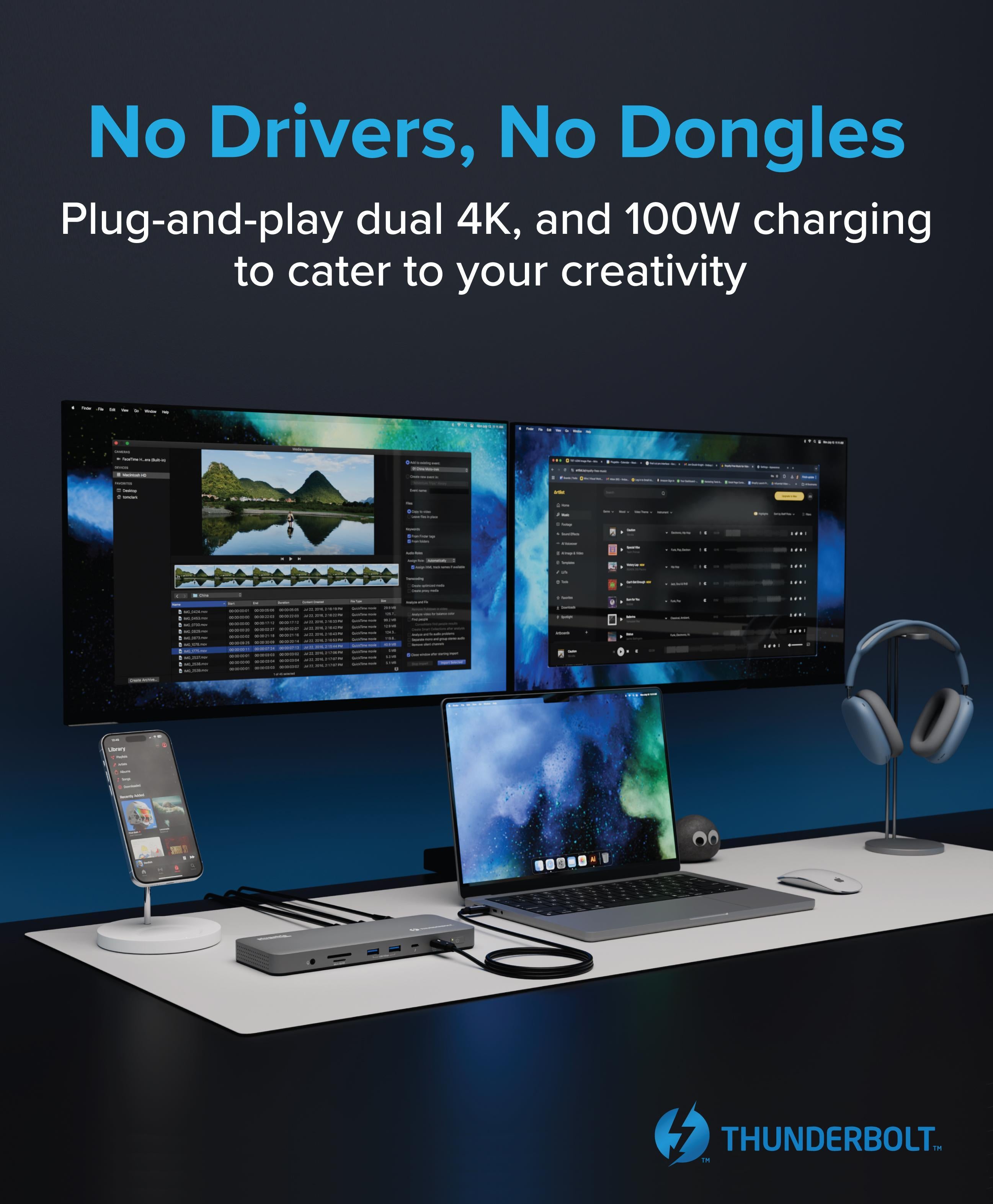 Plugable Thunderbolt 4 Dock - Thumbnail 4