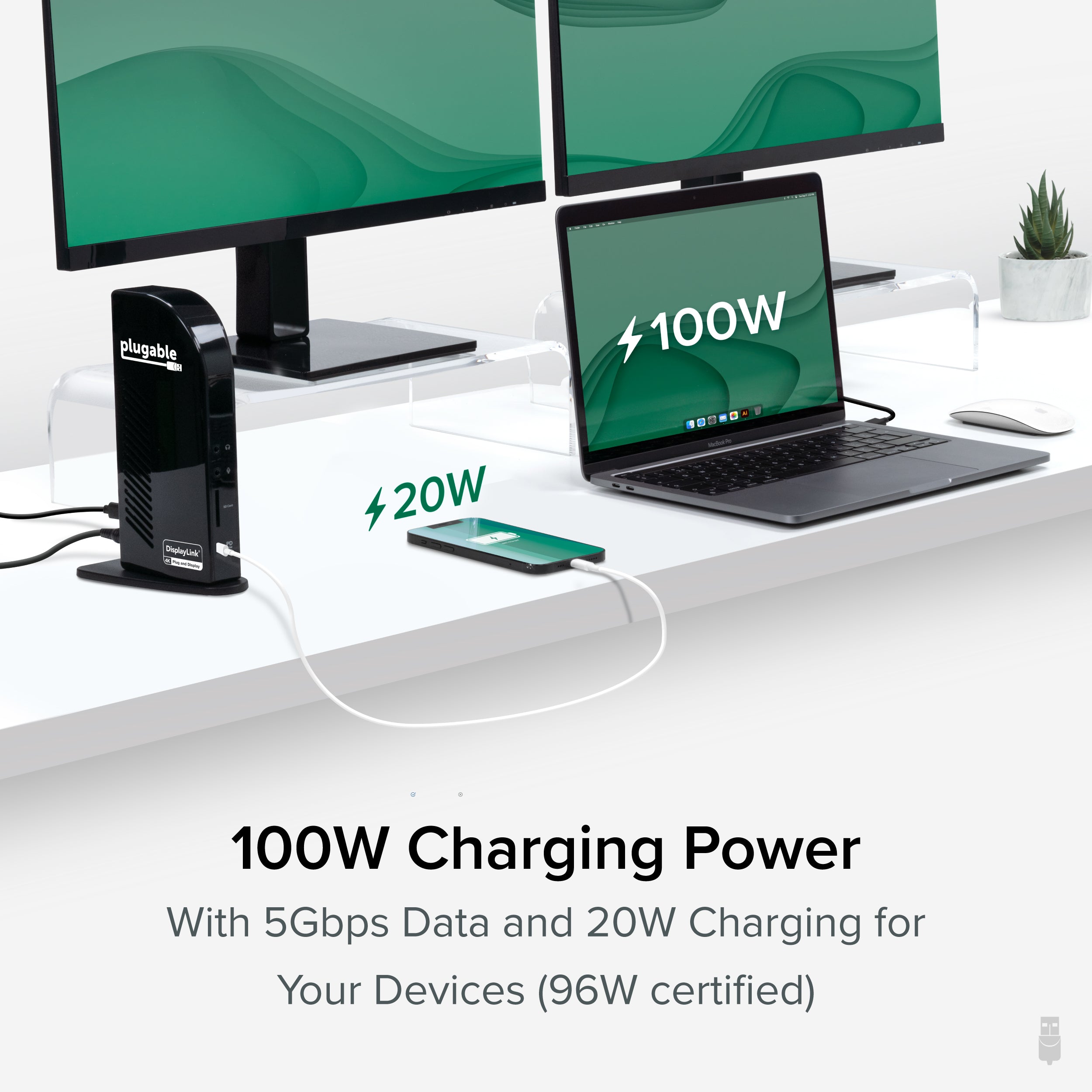 Plugable USB-C Docking Station - Thumbnail 3