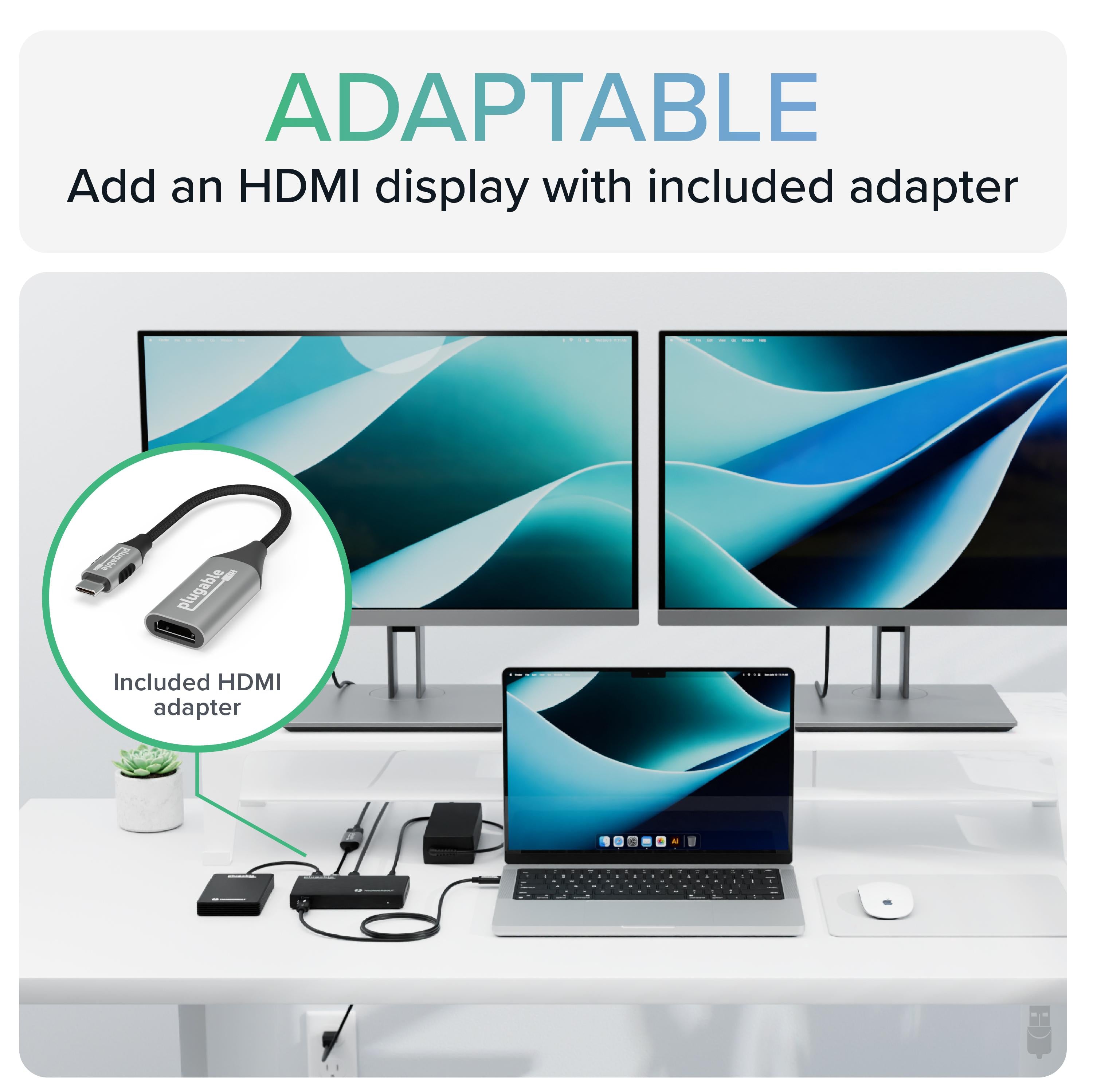 Plugable Thunderbolt 4 and USB4 Hub ~ Plugable Technologies