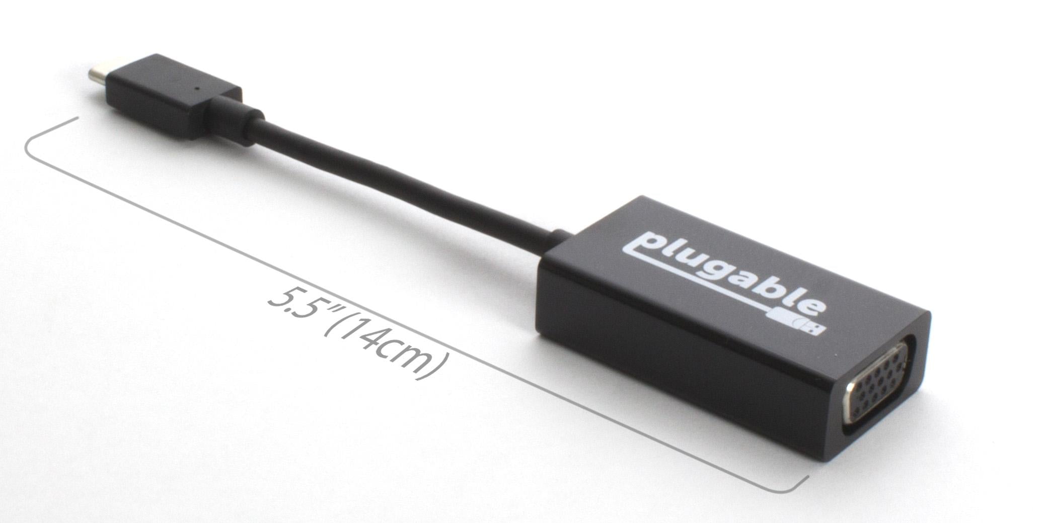 Plugable USB-C to VGA Adapter ~ Plugable Technologies