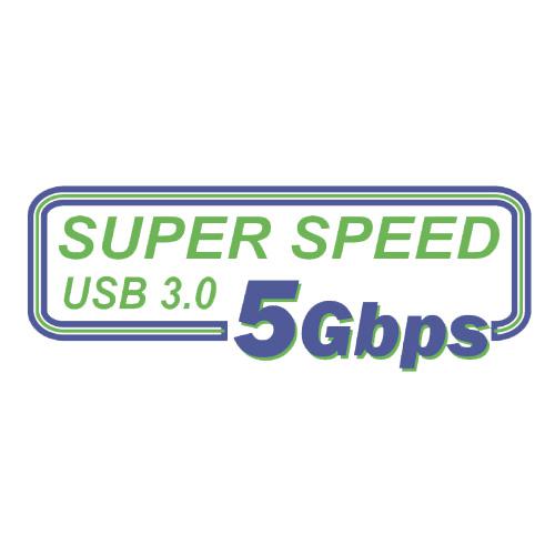Logo for USB 3.0 SuperSpeed 5Gbps
