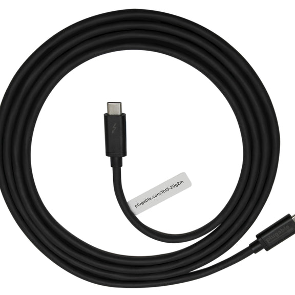 Plugable TBT3-20G2M cable