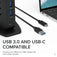 Plugable Universal Docking Station for Dual 4K Monitors image 4