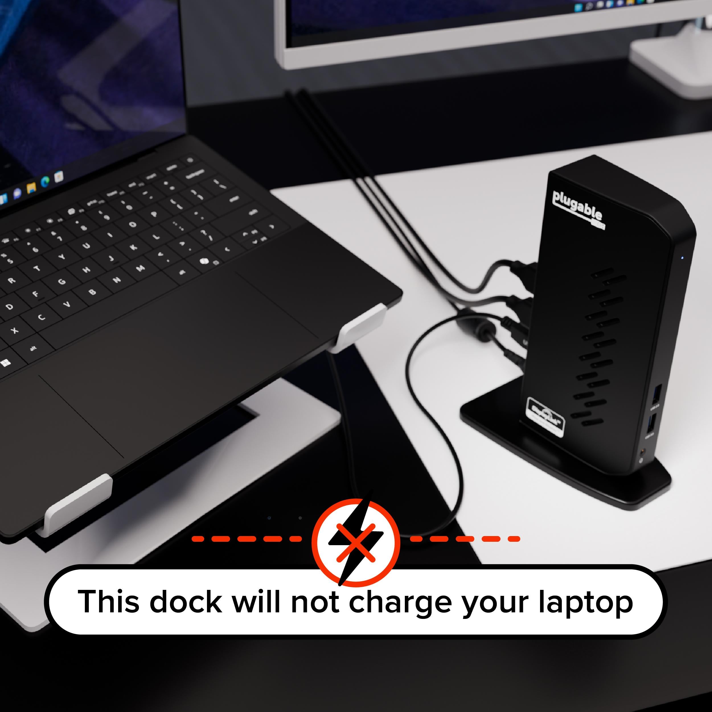 Plugable Dual Monitor Universal Docking Station ~ Plugable