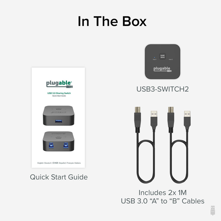 Plugable USB 3.0 Sharing Switch ~ Plugable Technologies