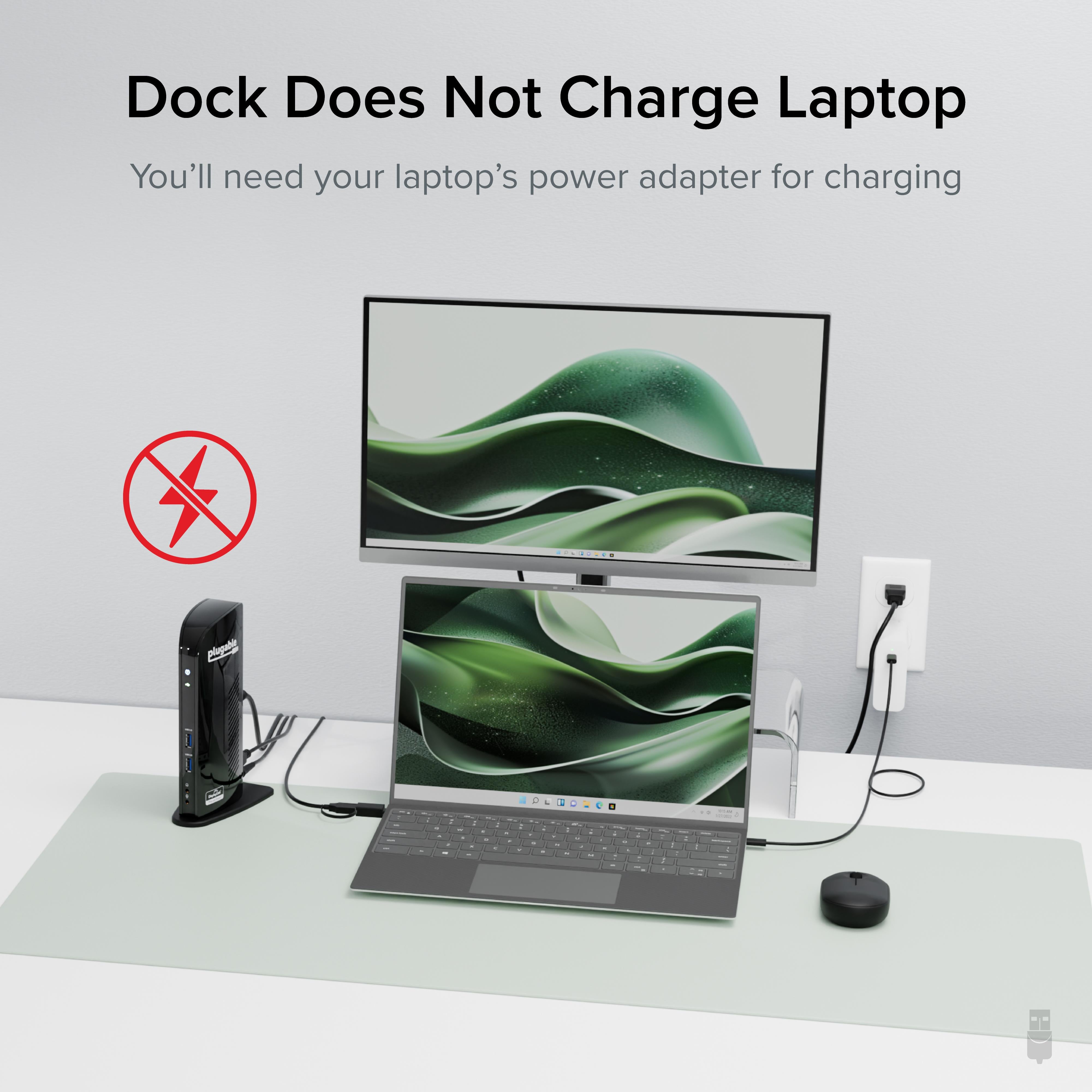 Plugable デュアルモニタードッキングステーション　UD-3900 Plugable Universal Dual Monitor Docking Station - UD-3900