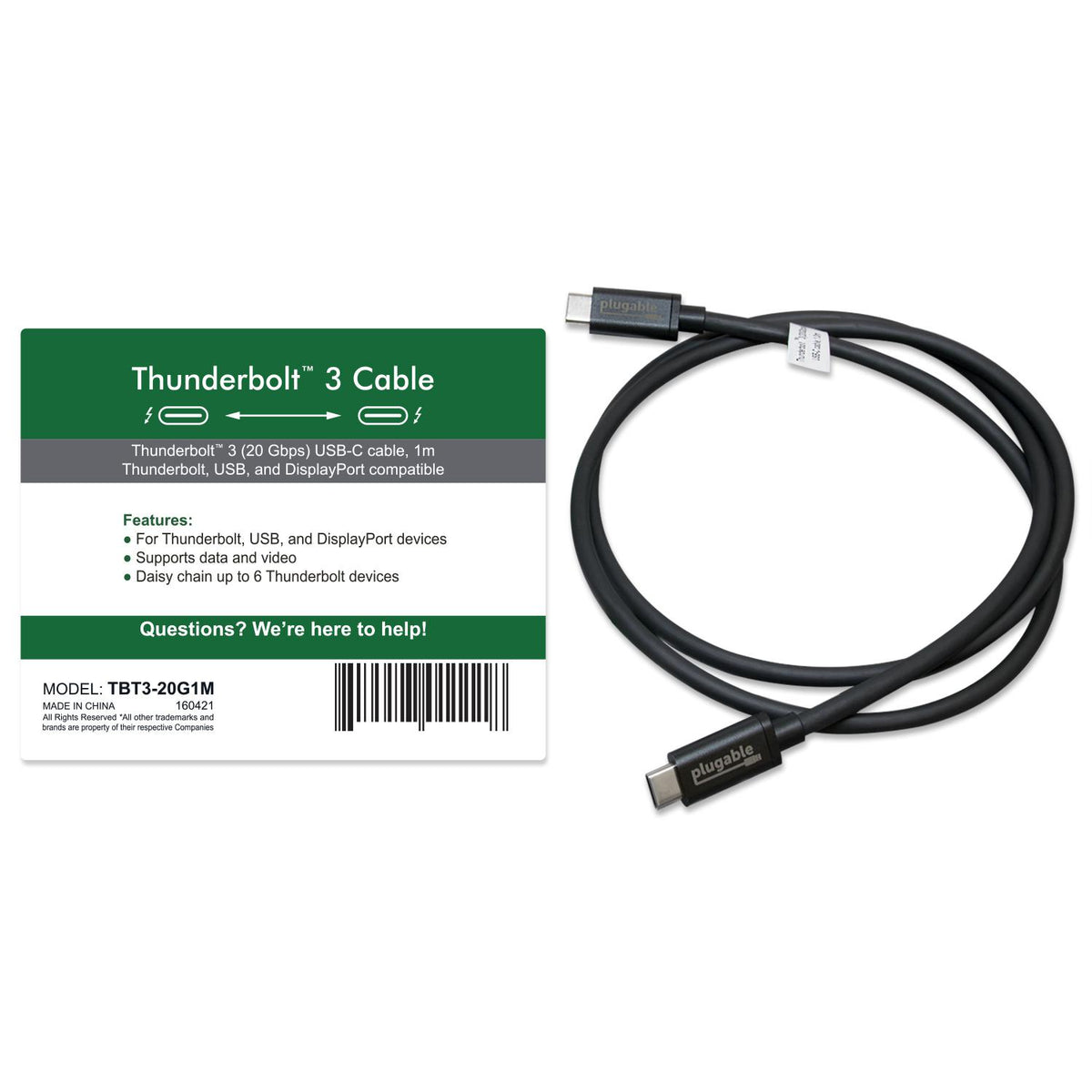 Plugable TBT3-20G1M product image 5