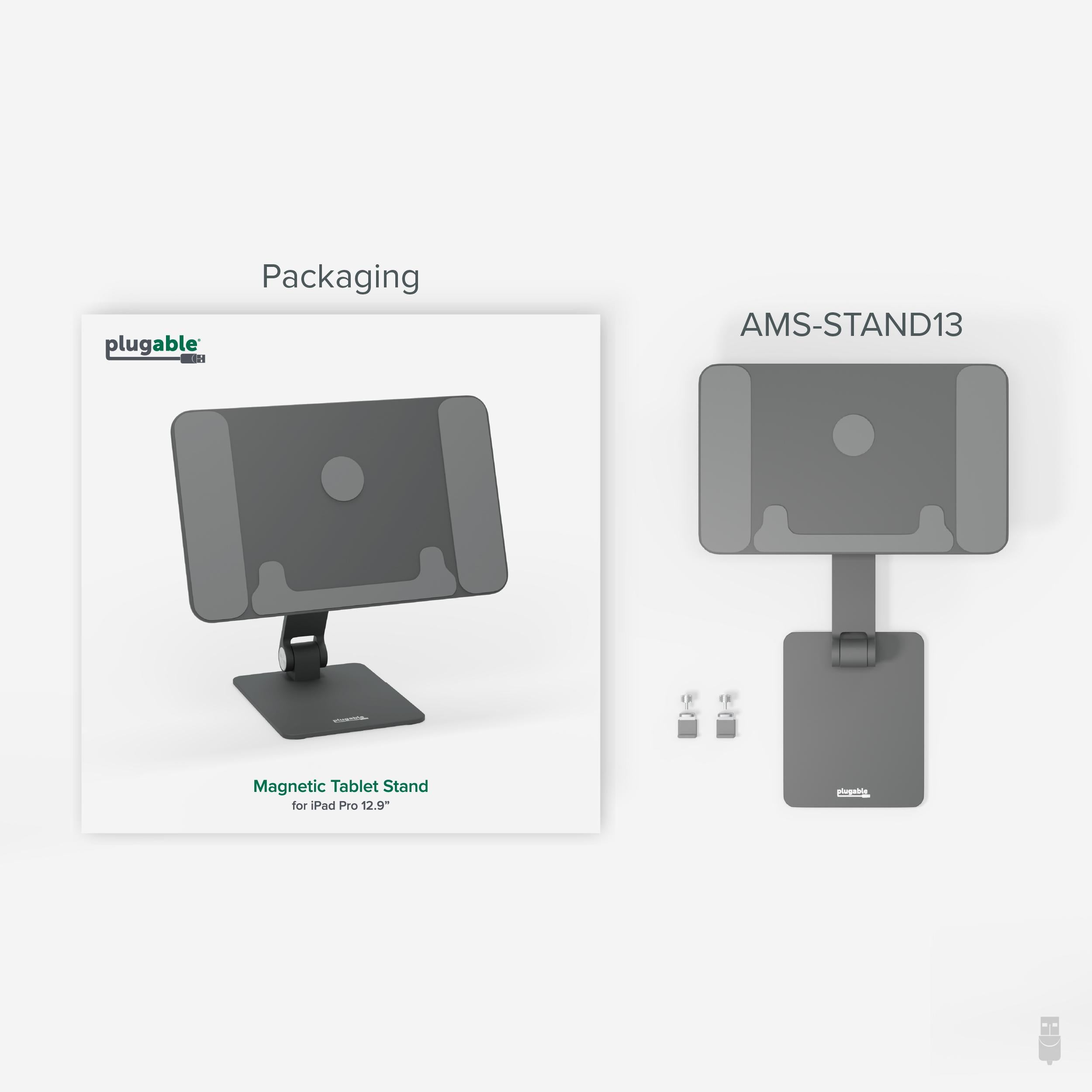 Plugable Magnetic iPad Tablet Stand for iPad Pro 12.9” ~ Plugable