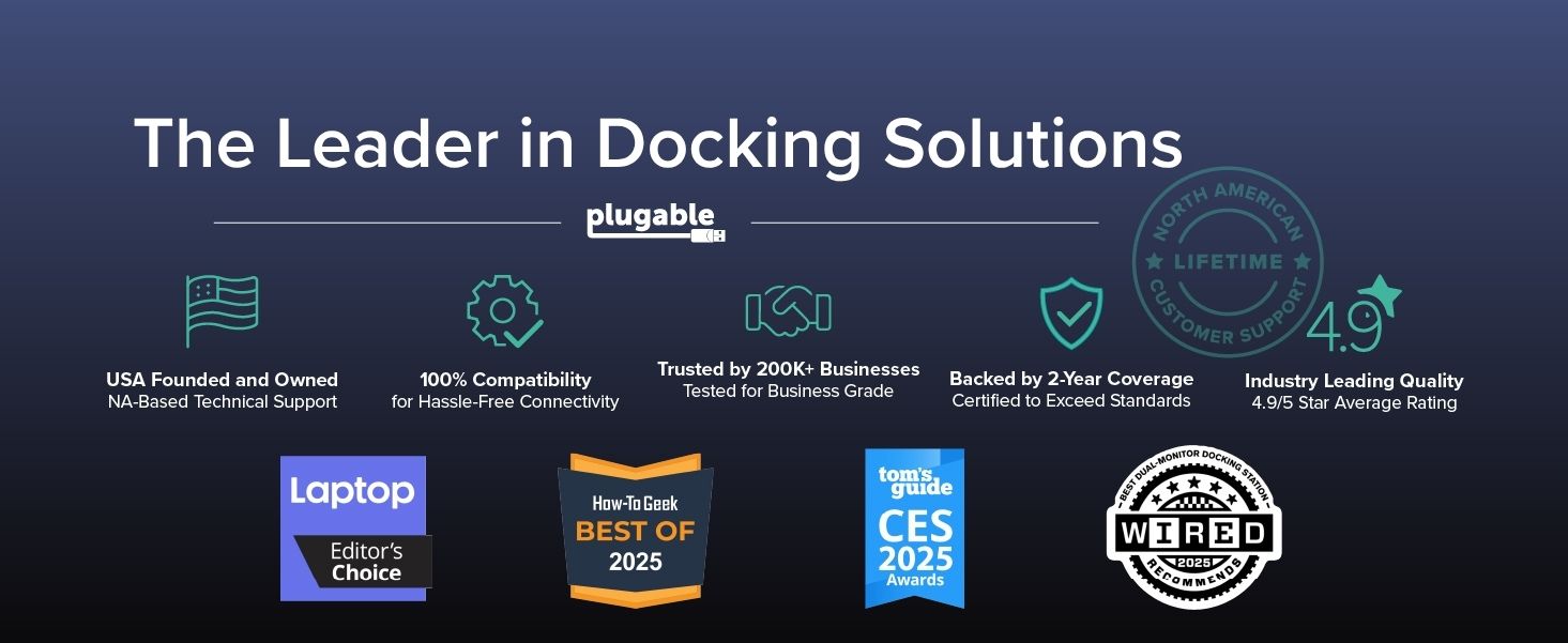 Plugable - the leader in docking solutions