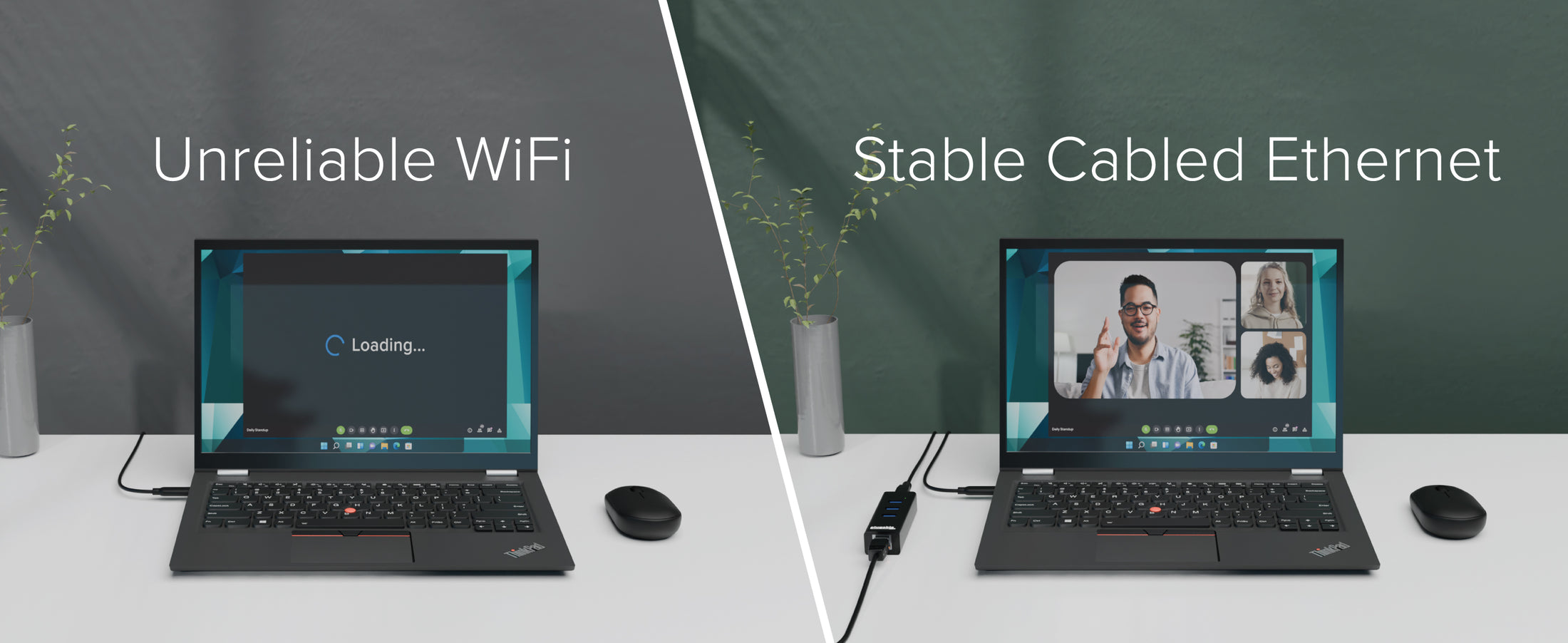 USB3-HUB3ME Stabled Cabled Ethernet