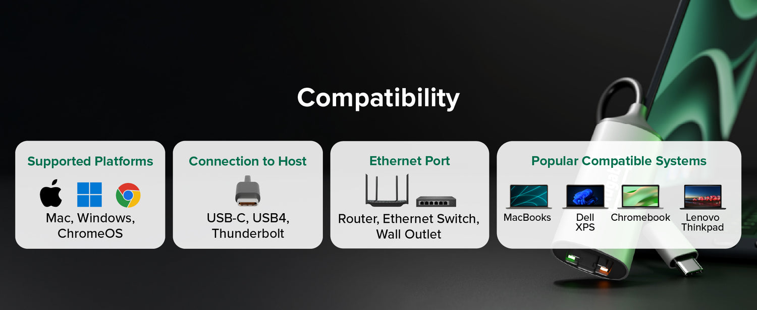 Plugable USB-C to 5GbE Ethernet Adapter ~ Plugable Technologies