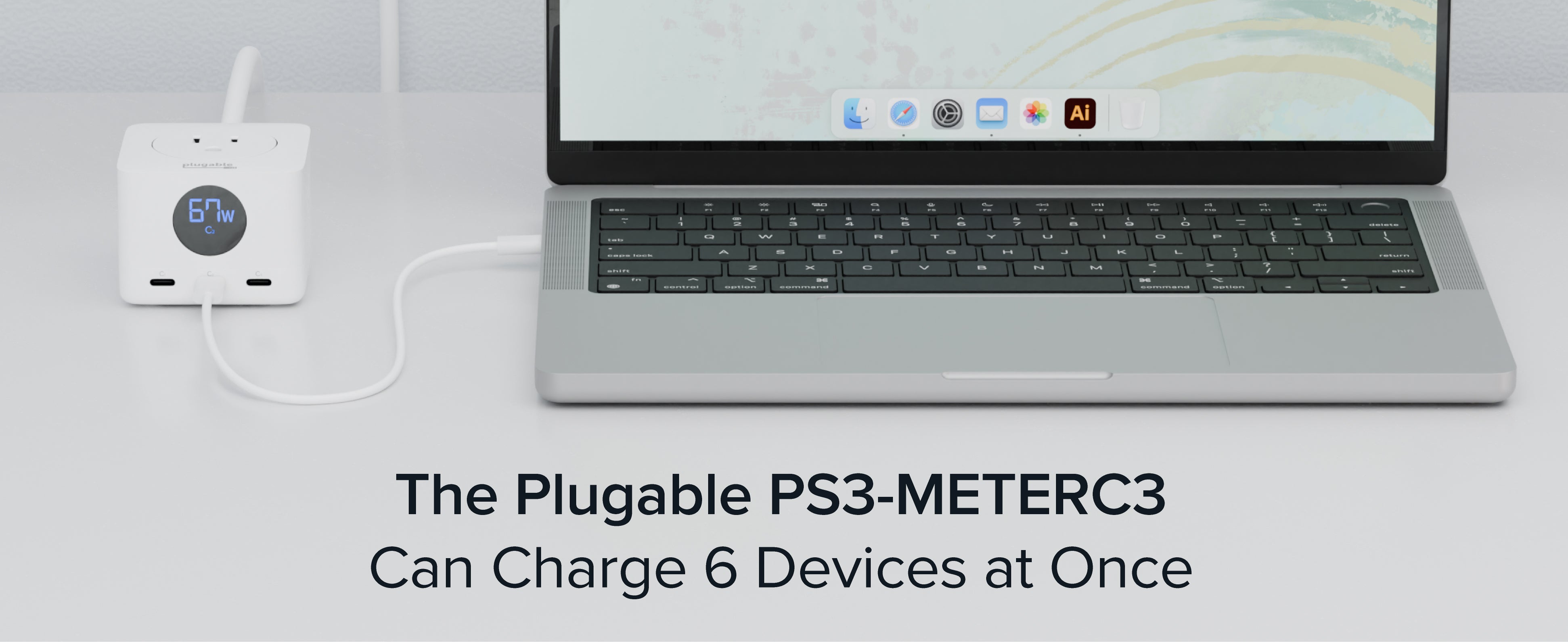 The Plugable PS3-METERC3 can charge 6 devices at once