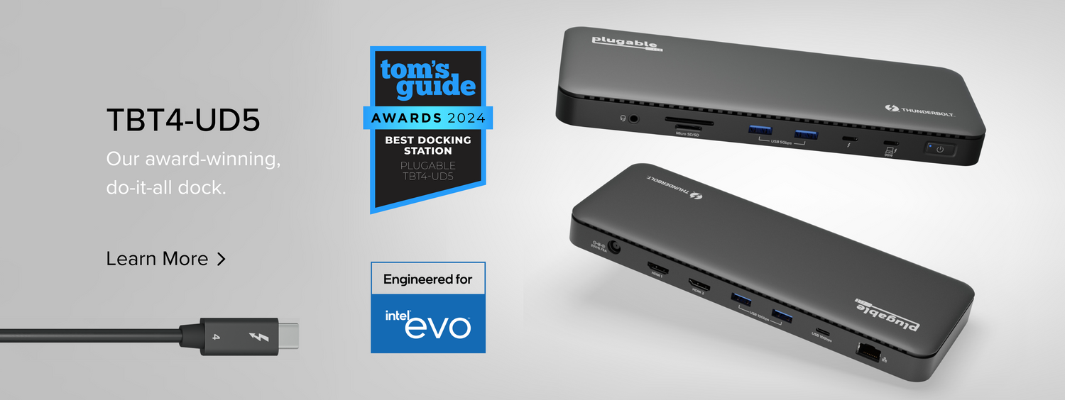Plugable #1 in Docking Stations and USB Devices ~ Plugable Technologies
