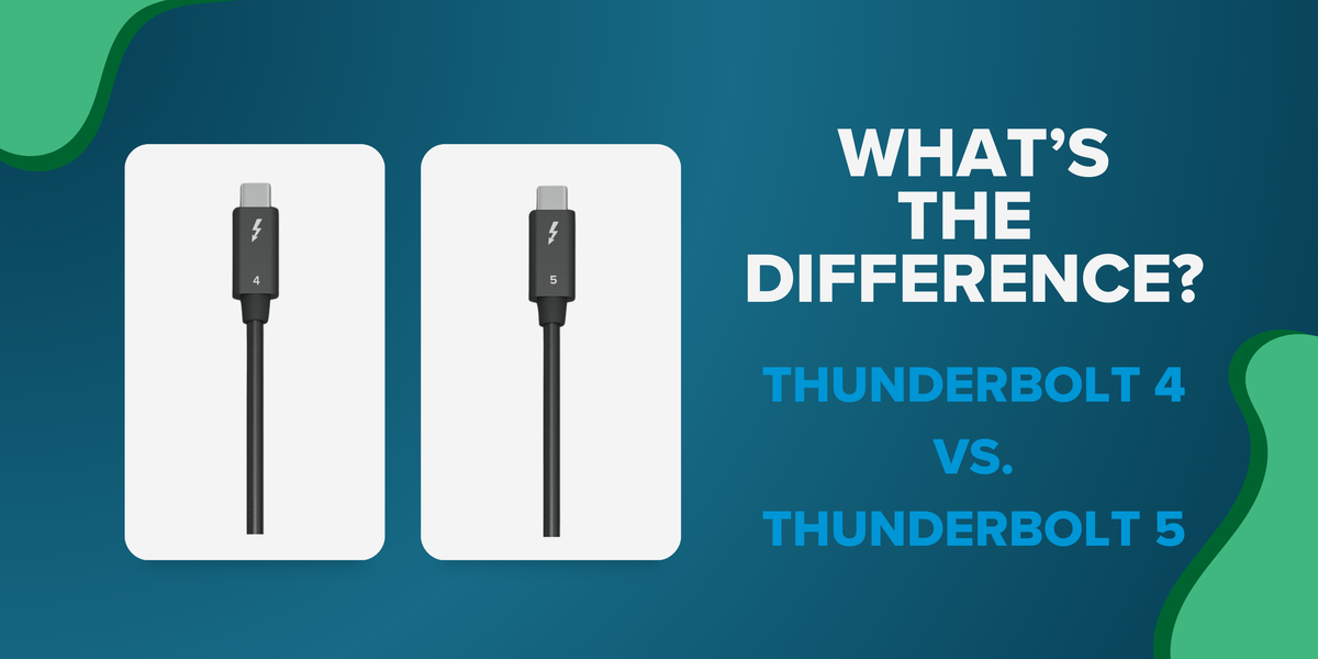 Funder Ibot The Difference Between Thunderbolt 4 and Thunderbolt 5 ~ Plugable ...