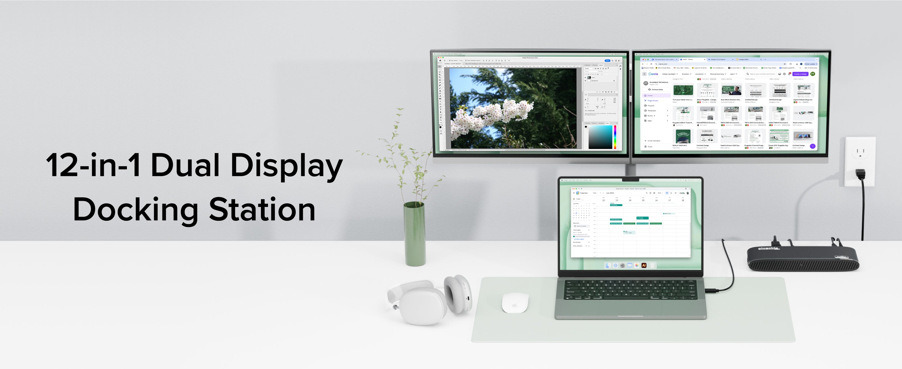 Plugable 14-in-1 USB-C トリプルモニタUD-3900PDH Amazon.co.jp: Plugable 14-in-1 USB-C トリプルモニタ