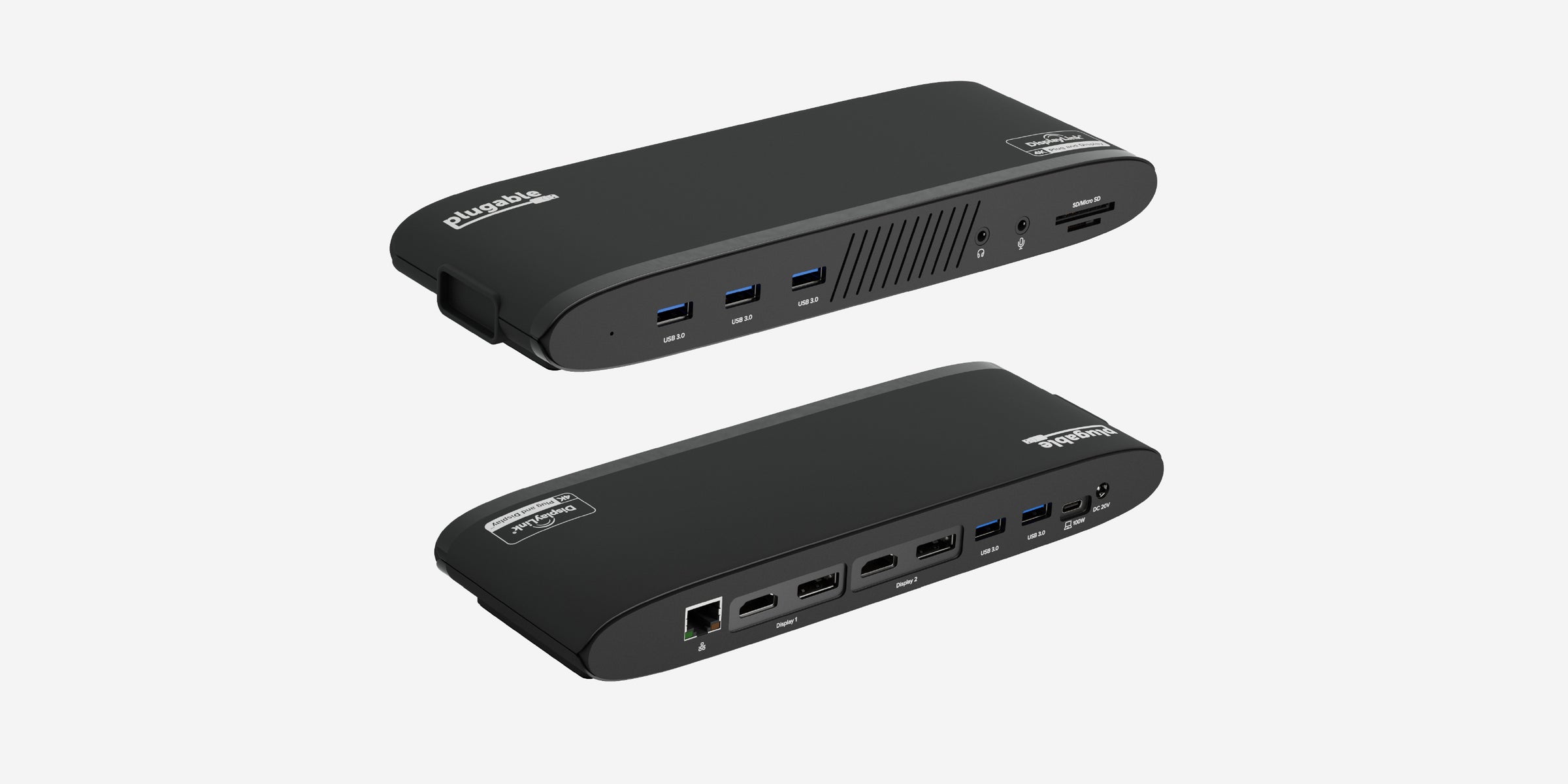 Plugable UD-6950PDH is the best dual monitor docking station for M2 Mac