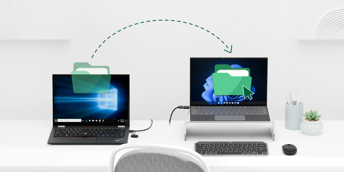 Transource Computer Usb Location Transfer Cable for Fast, Secure Data Migration and Syncing (USBC-TRAN ...