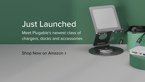 Meet Plugable's latest products on Amazon