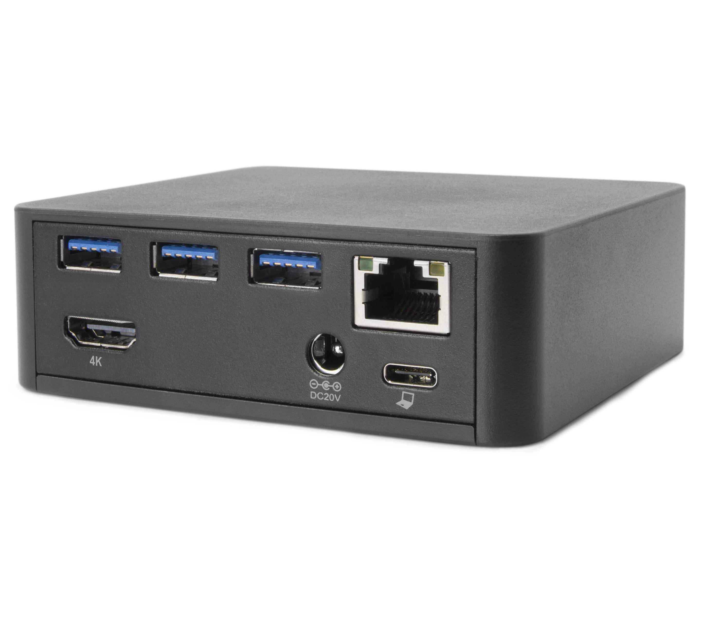 Plugable USB-C Docking Station with VESA Mount, 85W Laptop 