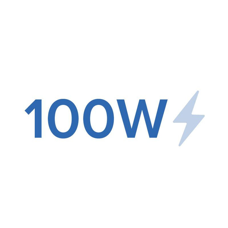 100W charging icon