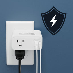 Plugable Outlet Extender with USB and USB-C Charger ~ Plugable Technologies