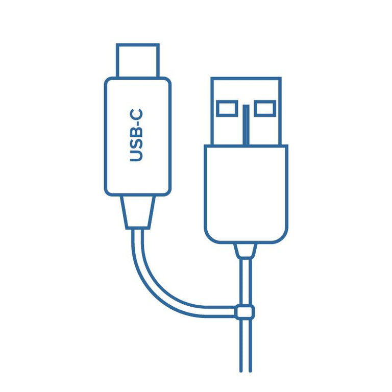 WE Adaptateur USB C vers USB C x2, adaptateur 2 en 1 charge et