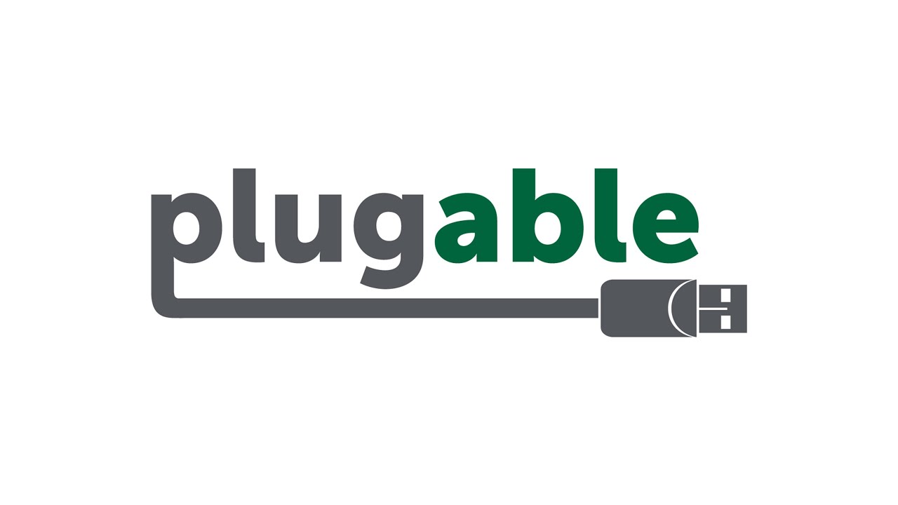 YouTube placeholder card with Plugable logo