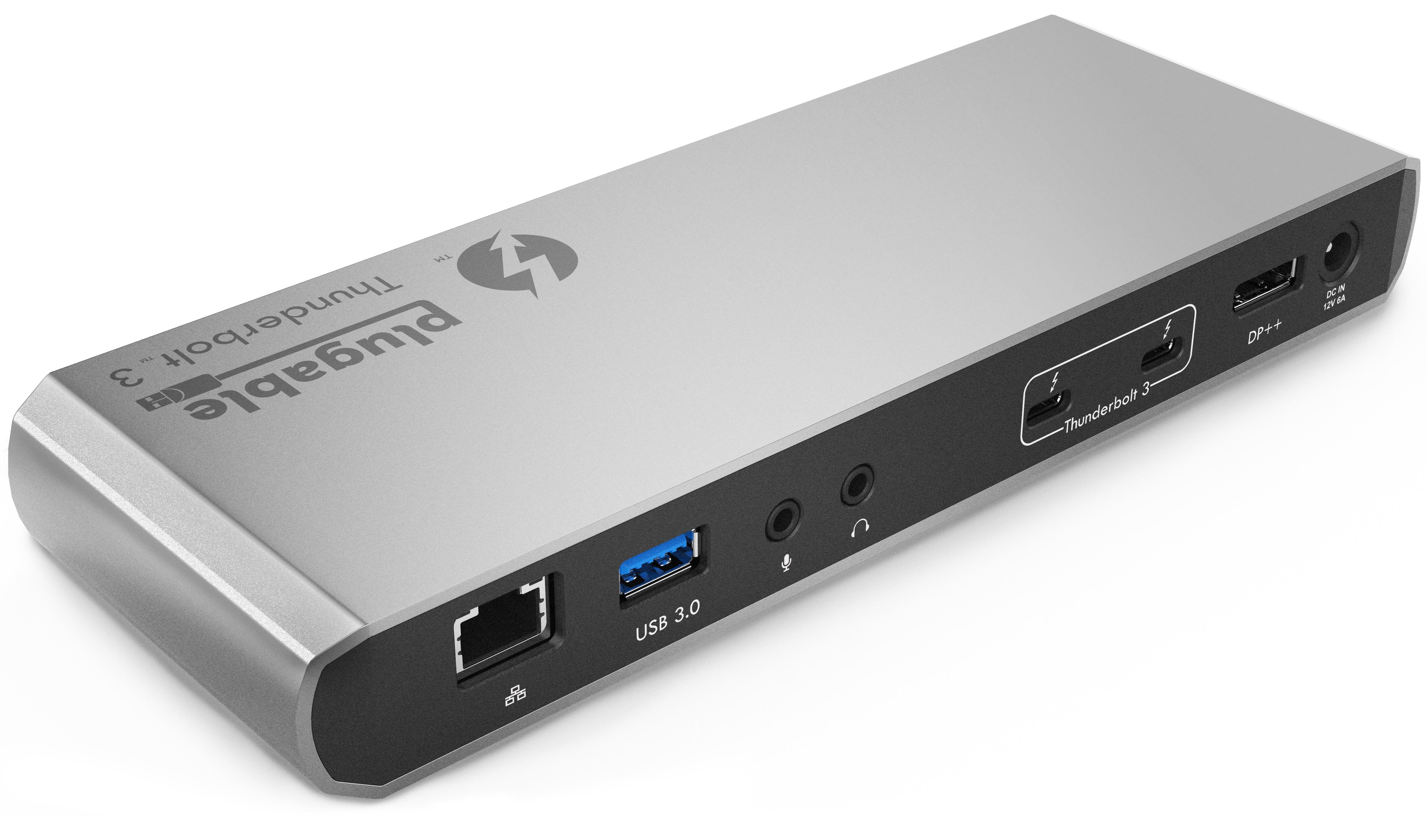 Plugable Single Display Thunderbolt™ 3 Docking Station (No Host