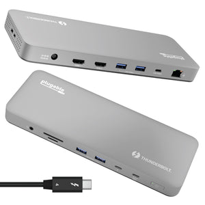 Plugable Thunderbolt 4 Dock for M4 MacBook Air & Pro, 100W Laptop Charging main image