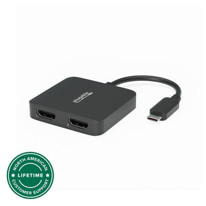 Plugable USB-C Dual 4K HDMI MST Display Adapter main image